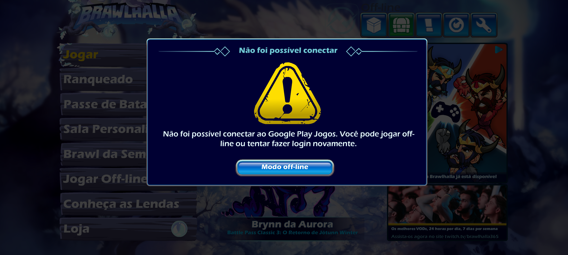 erro ao conectar a conta - Comunidade Google Play