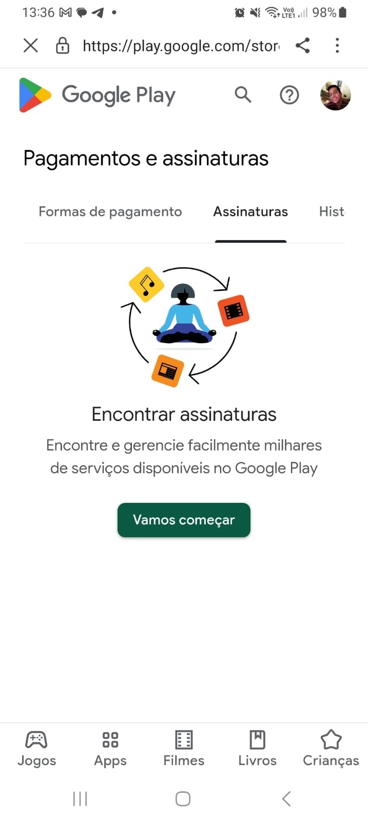 Cancelar assinatura - Comunidade Google Play