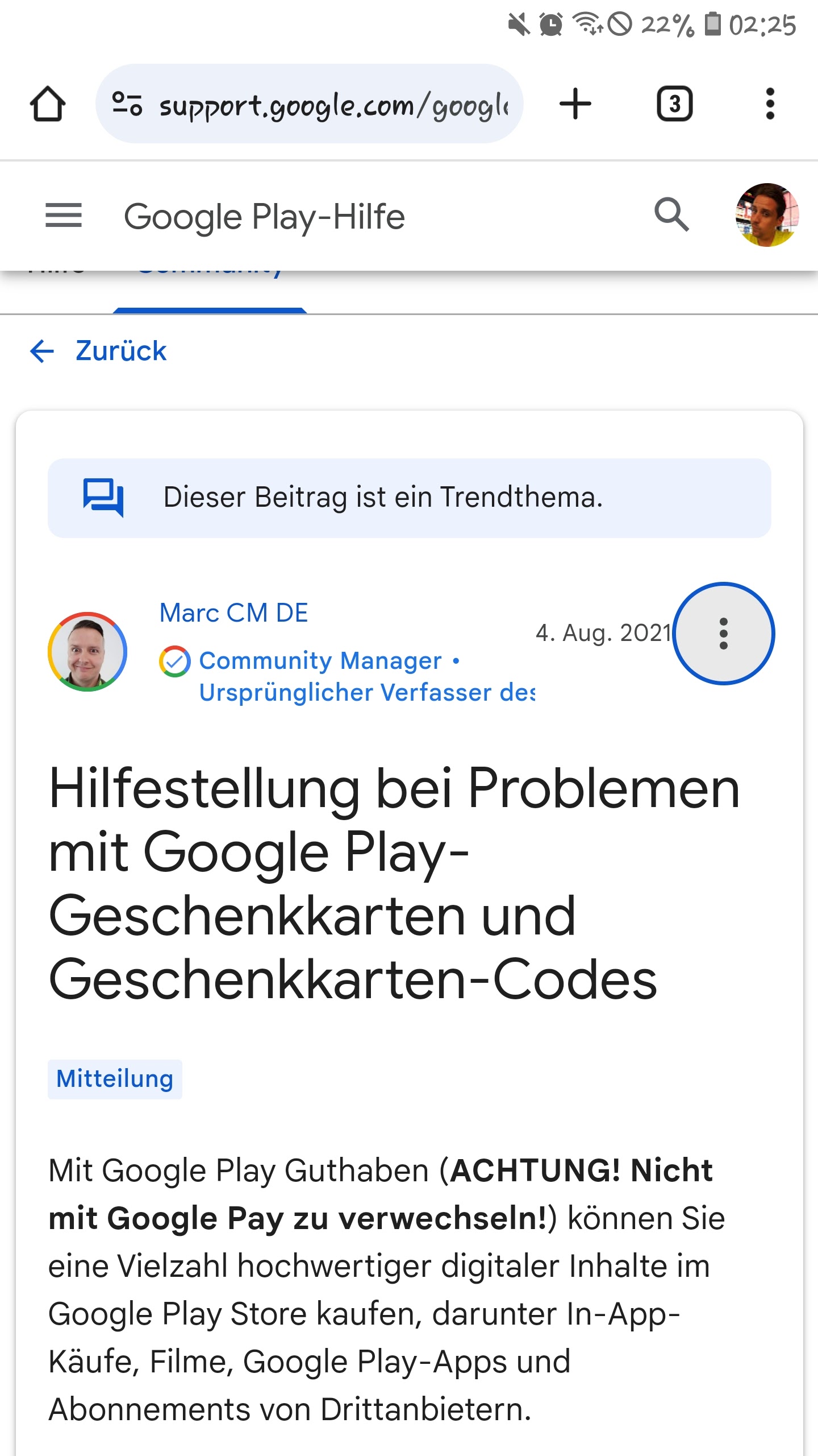 Unterschied zwischen Google Play und Google pay - Google Play-Community