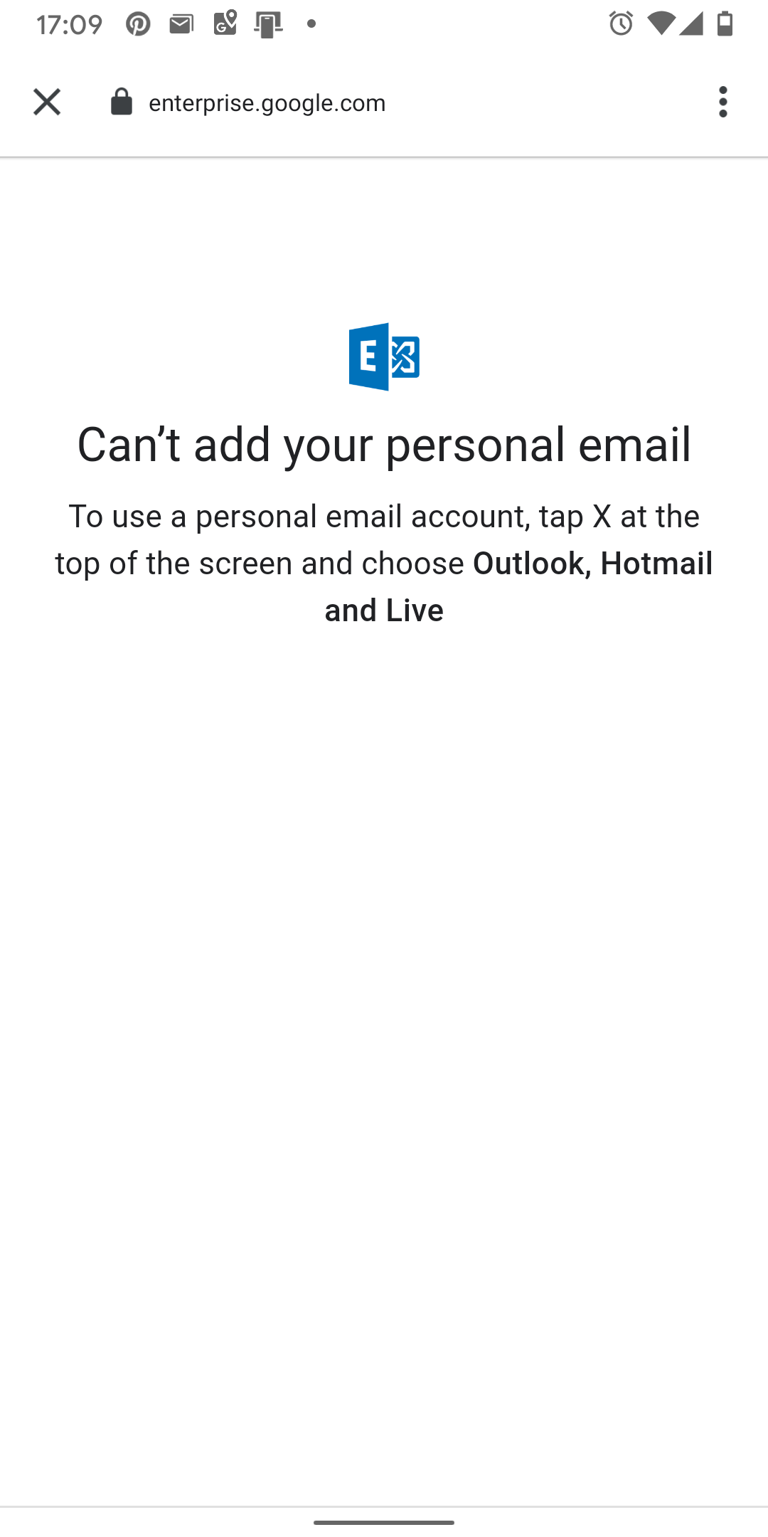 Can't add Office 365 account in the Gmail app in Android - Gmail Community