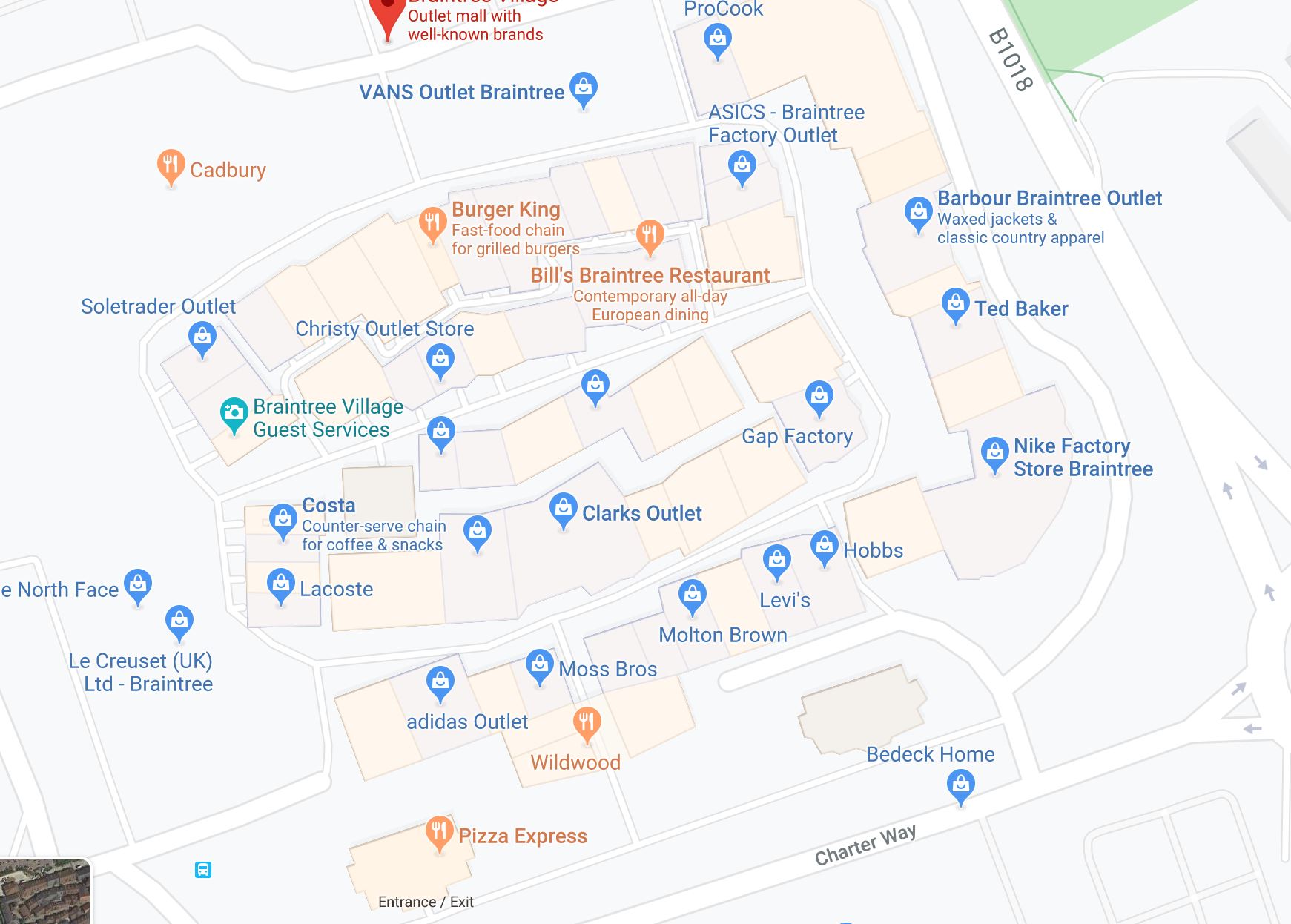 adidas google maps