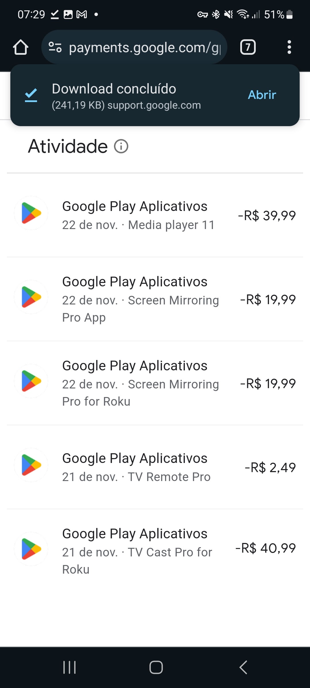 Tenho uma assinatura pelo Google play do Spotify e recebi duas cobrancas -  Comunidade Google Play