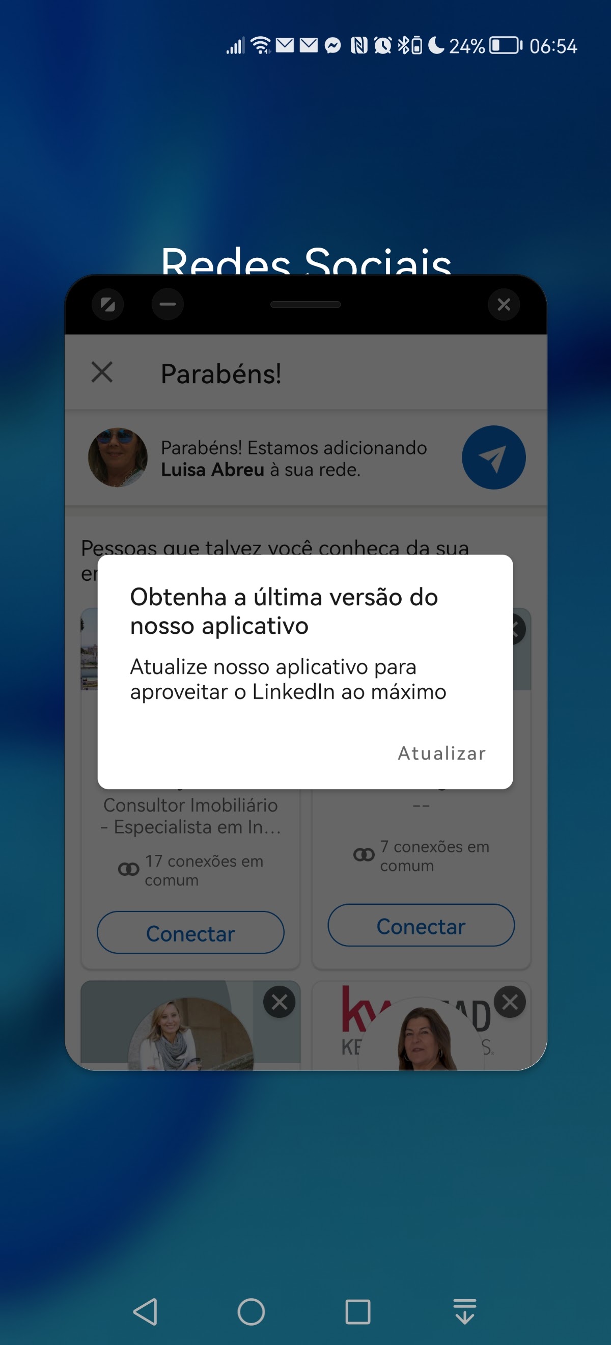 Play store obrigando app já instalado a ser baixado por ela