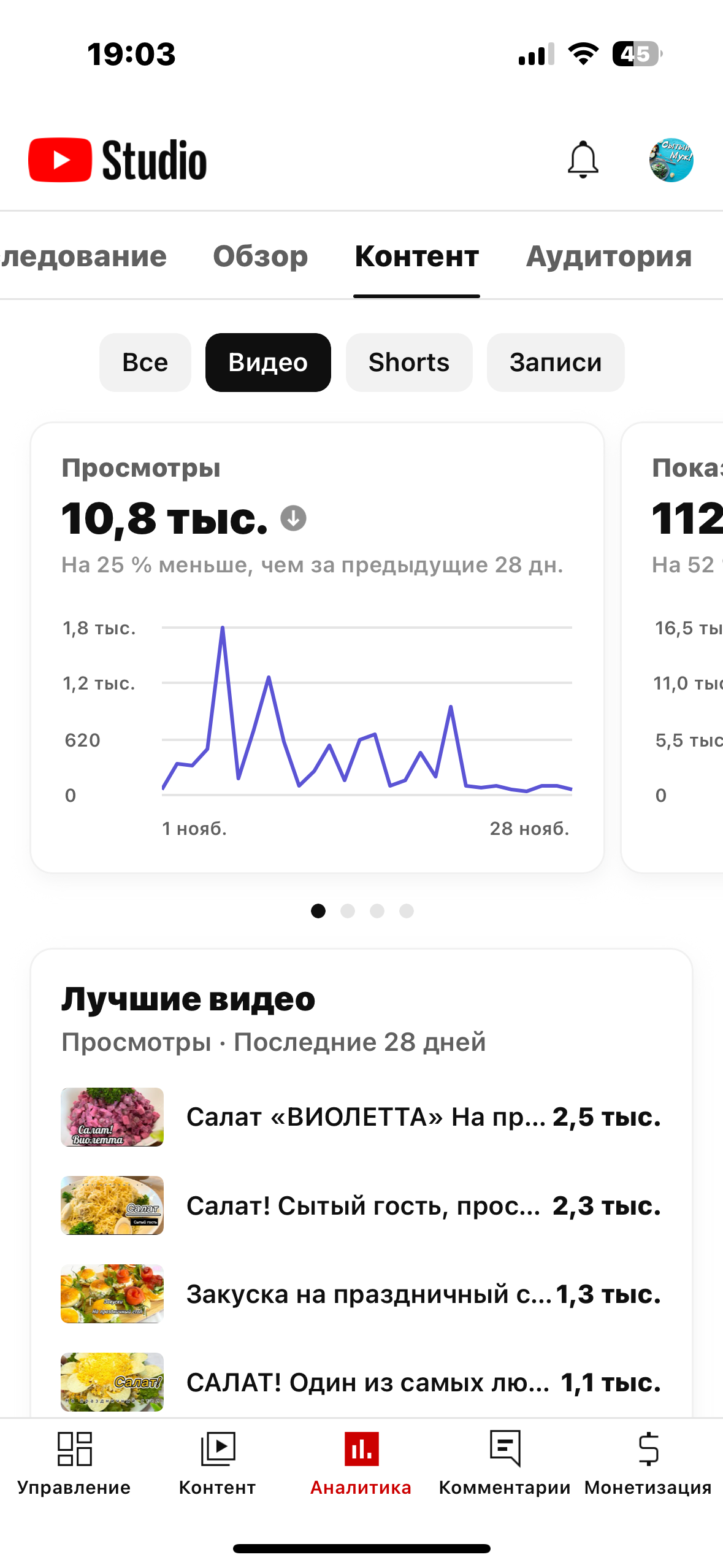 У меня упали просмотры, у новых видео вообще нет просмотров. В связи с чем  это связано? Как исправи? - Форум – YouTube