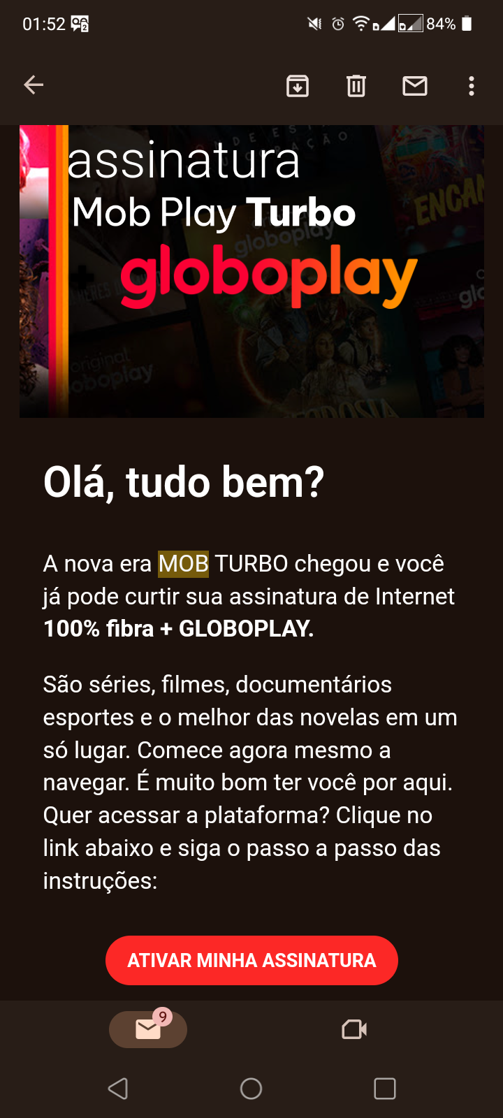 Eu efetuei a contratação do globo play pela minha operadora de internet  ,mas descontou do meu cartão - Comunidade Google Play