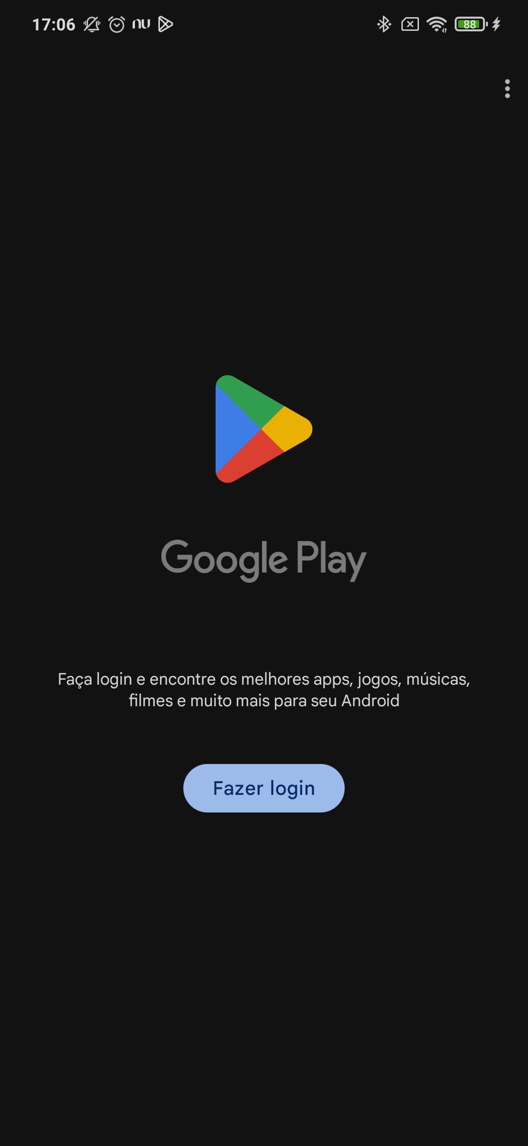 Como jogar no Google Play sem fazer Login. 