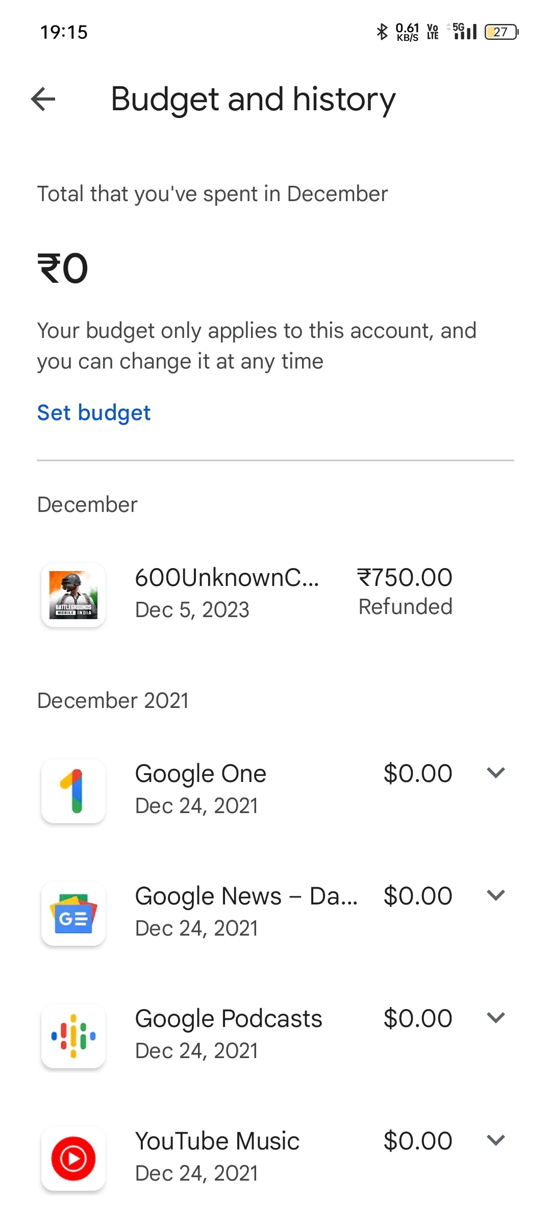 Non-refundable payment - Google Play Community