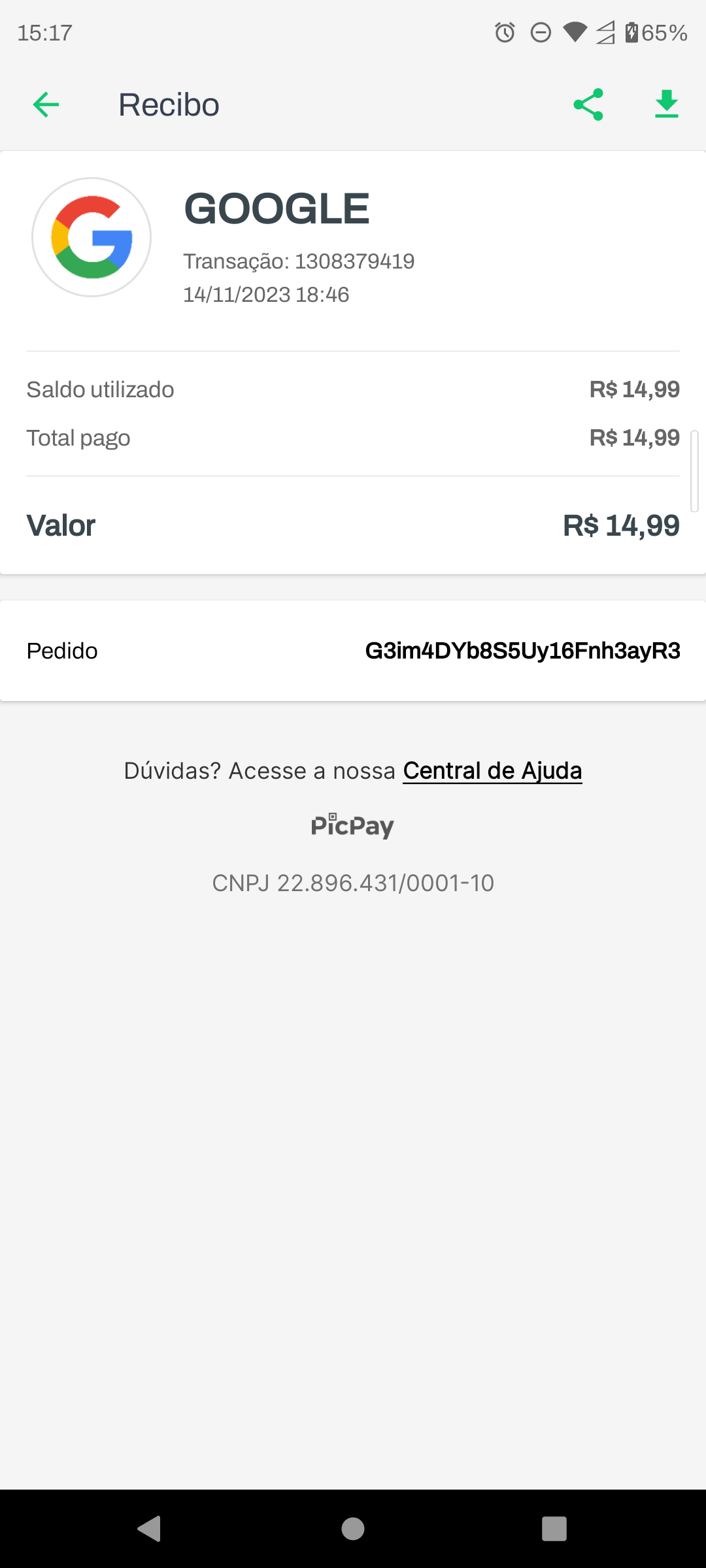 Não consigo cancelar assinatura na  - Comunidade Google Play