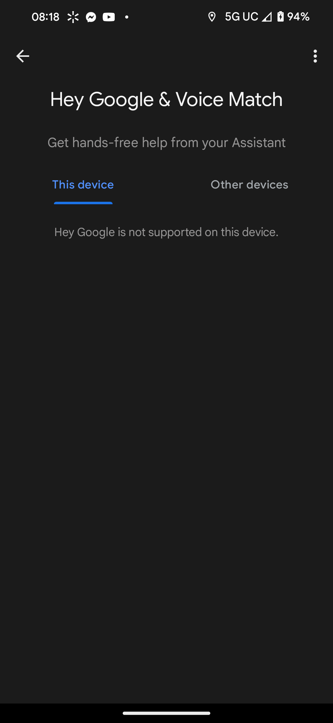 Help and Support, Ok Google