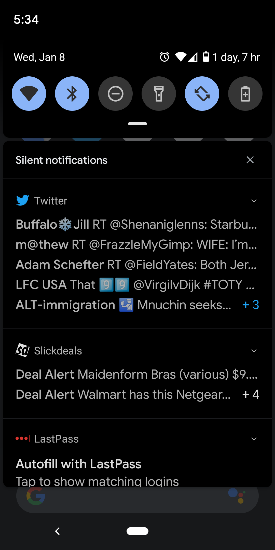 Remove "Silent Notifications" from the Notification Bar - Android Community