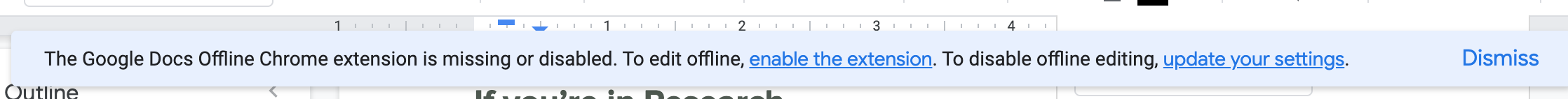 Google Docs Offline Chrome Extension Repeatedly Gets Corrupted