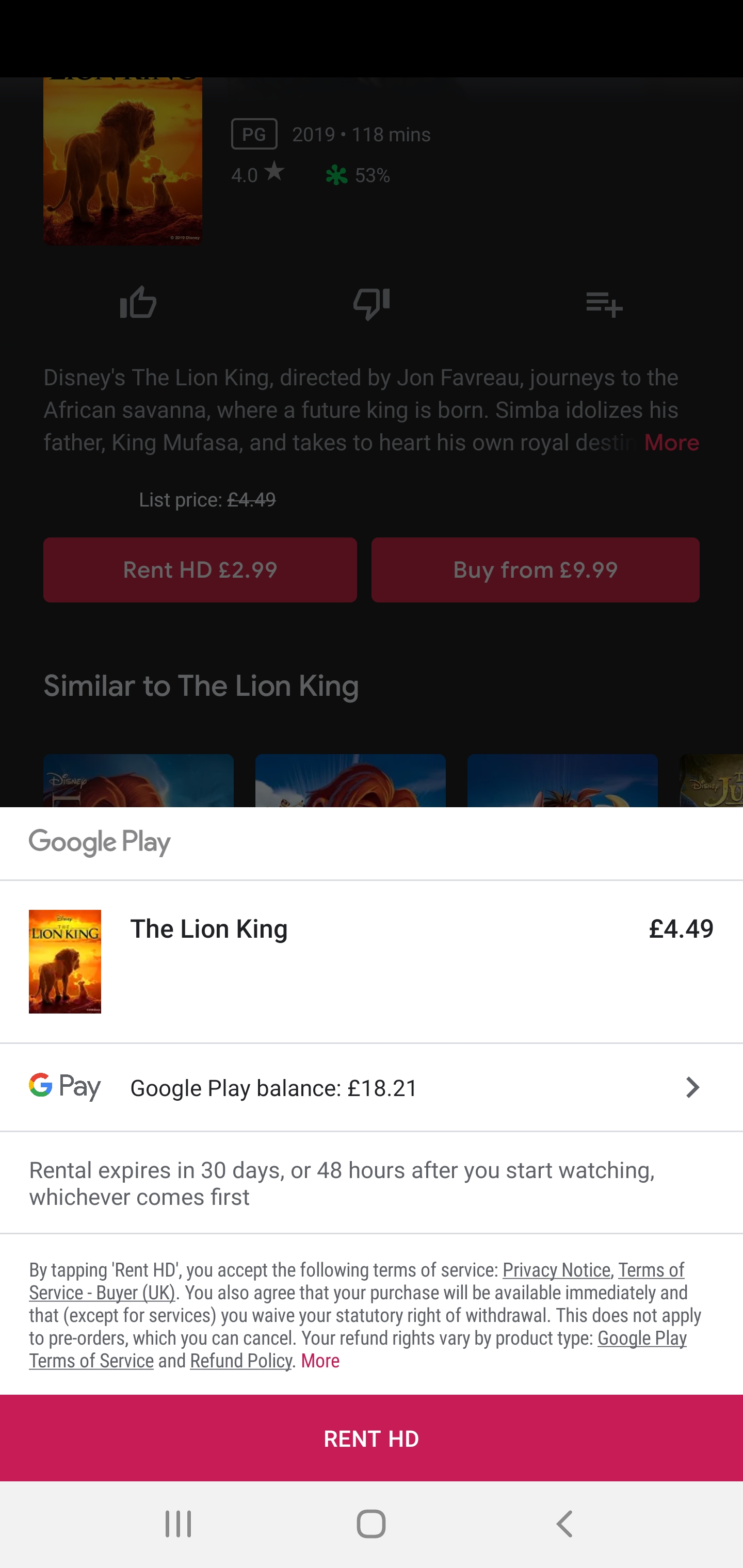 how much pay for extra movies