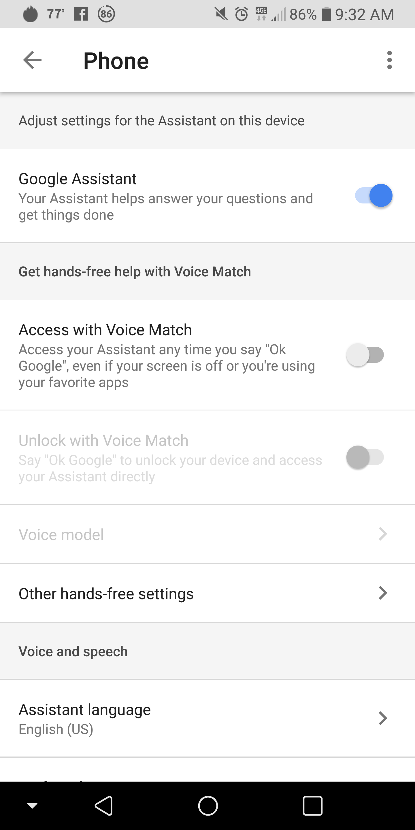 Please Help Ok Google Not Activating On Lg V30 Plus Us998 Google Assistant Community