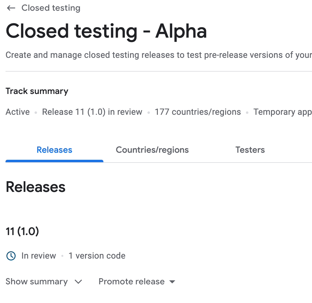 Closed testing review time Google Play Developer Community