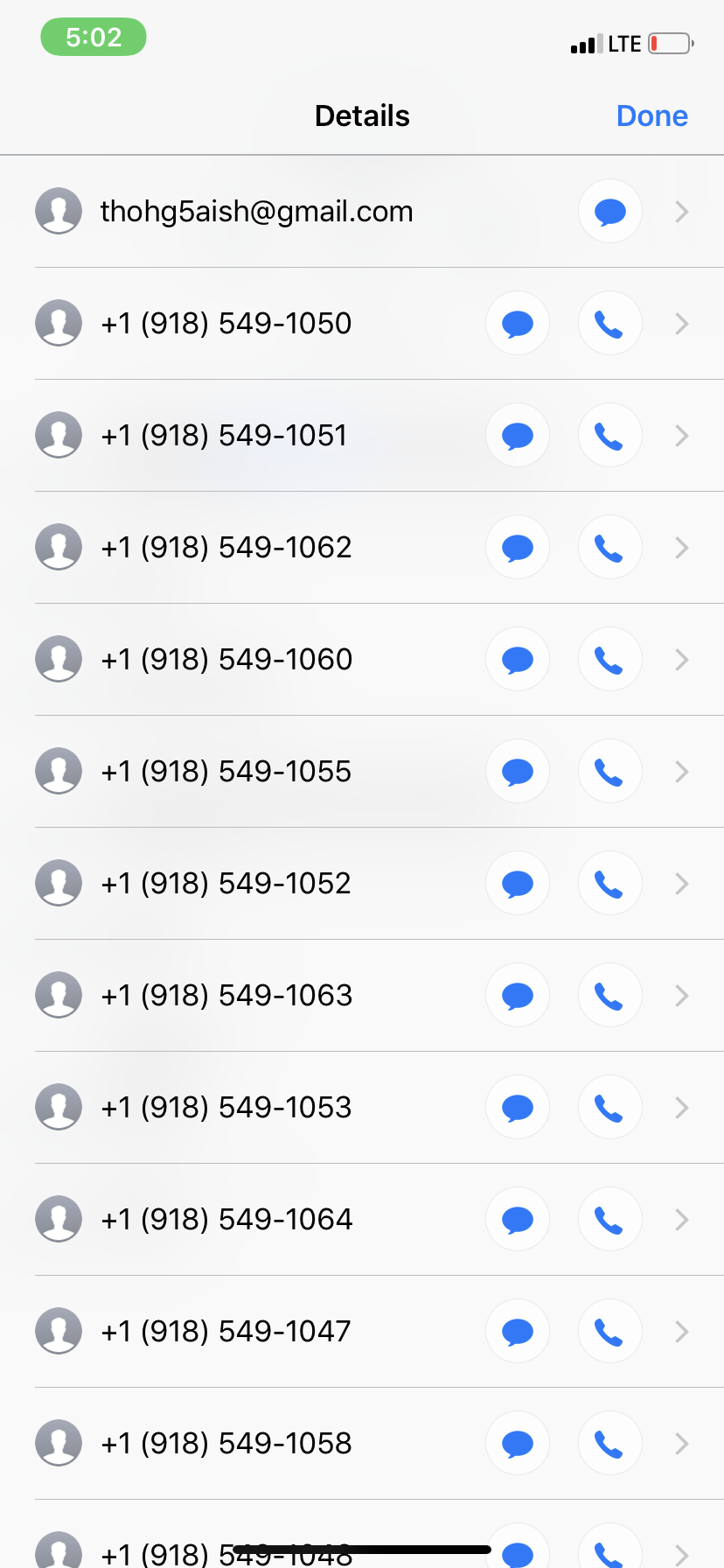 I Have Been Getting Text Messages From Different Gmail Accounts How Can I Report These Accounts Gmail Community