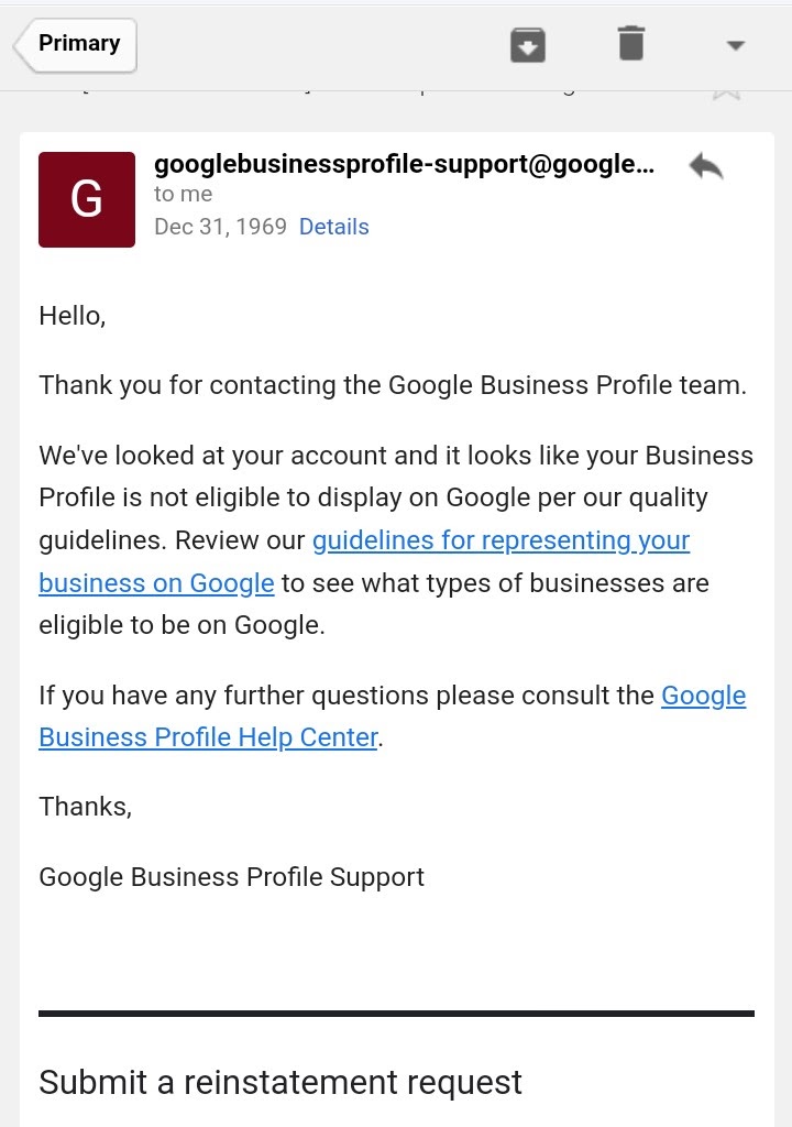 can&rsquo;t get my business verified - Google Business Profile Community