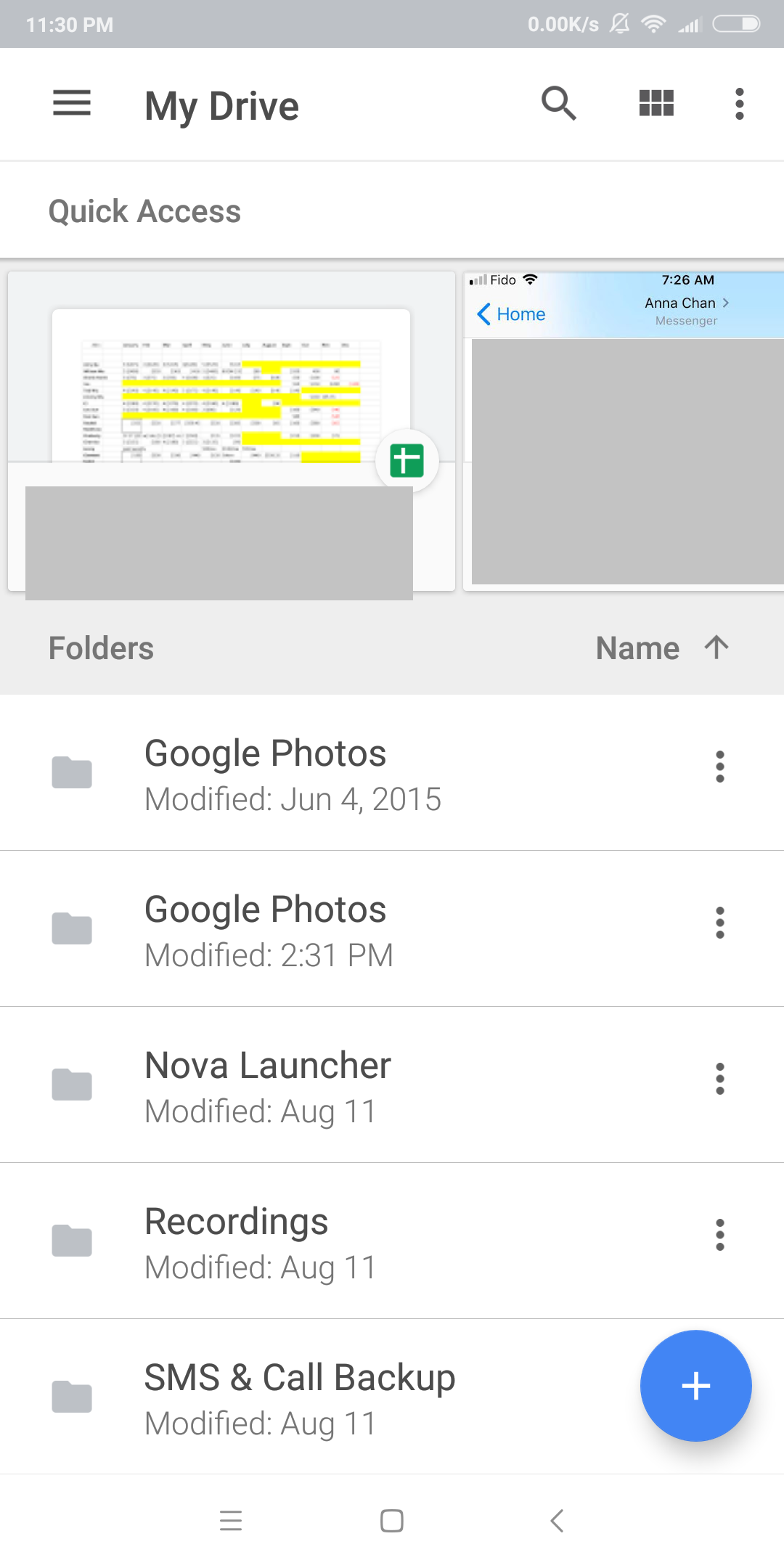 google drive photos disappeared