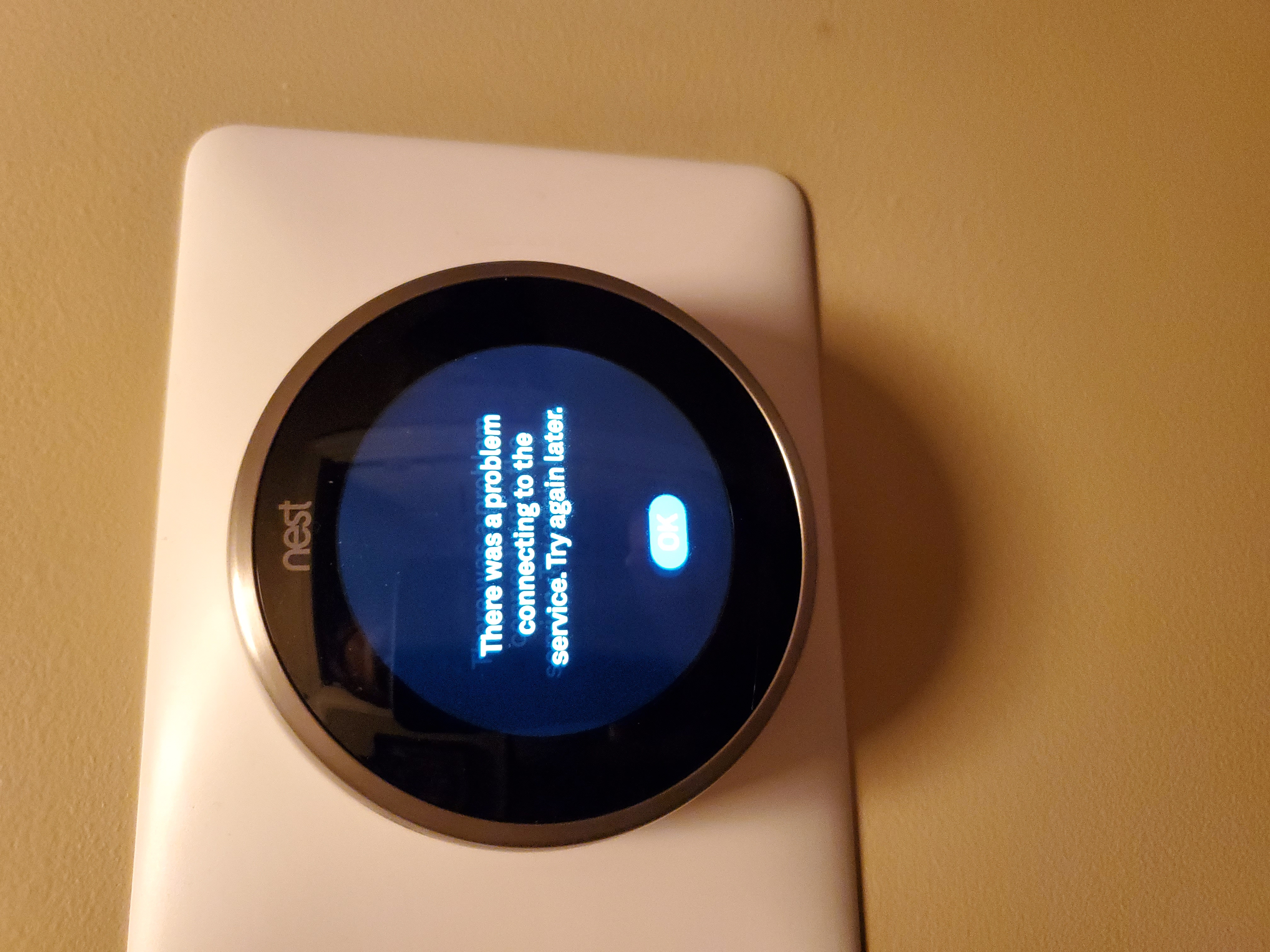 Nest Thermostat Losing Wifi Connection - Na Gear