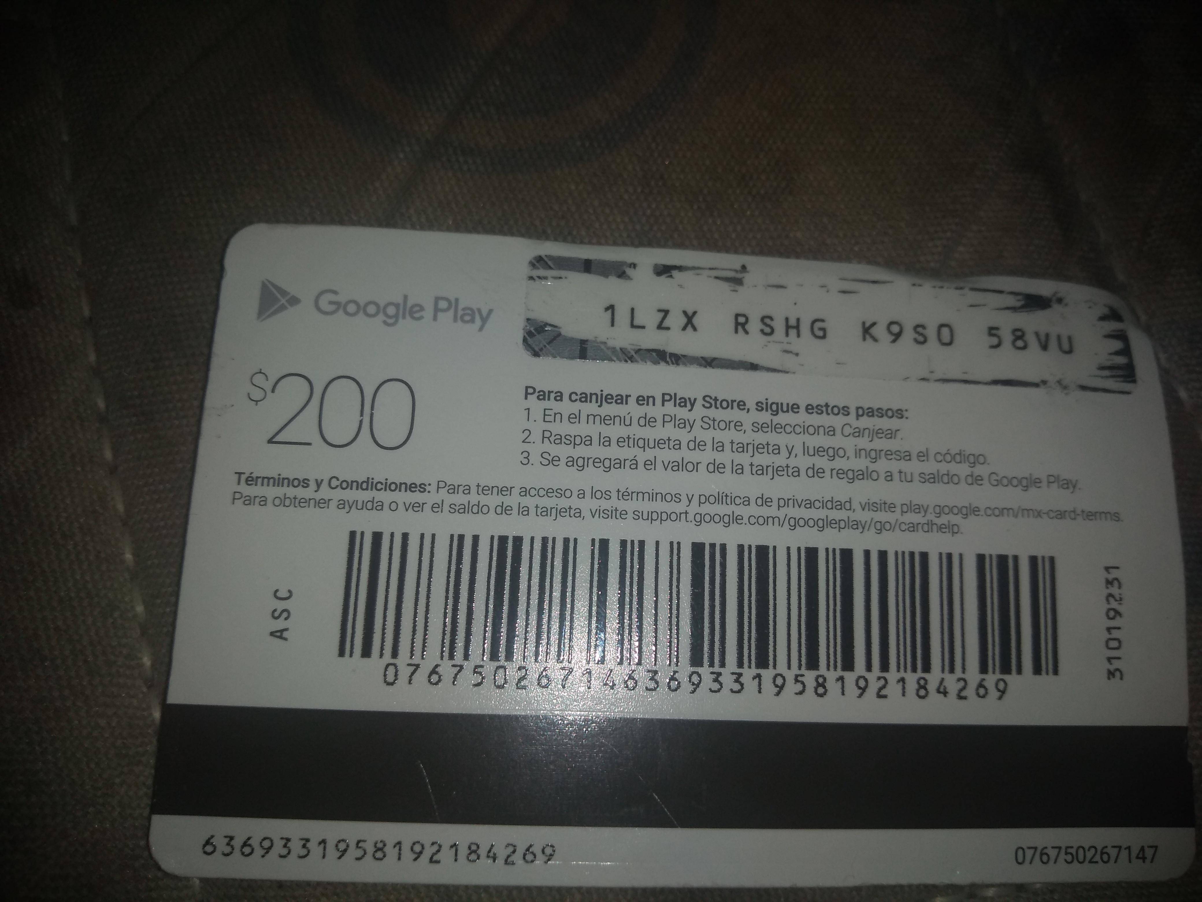 paz Ashley Furman pasajero Pueden reenvolsarme los $399 de saldo de mis dos tarjetas de Google de $200  - Comunidad de Google Play