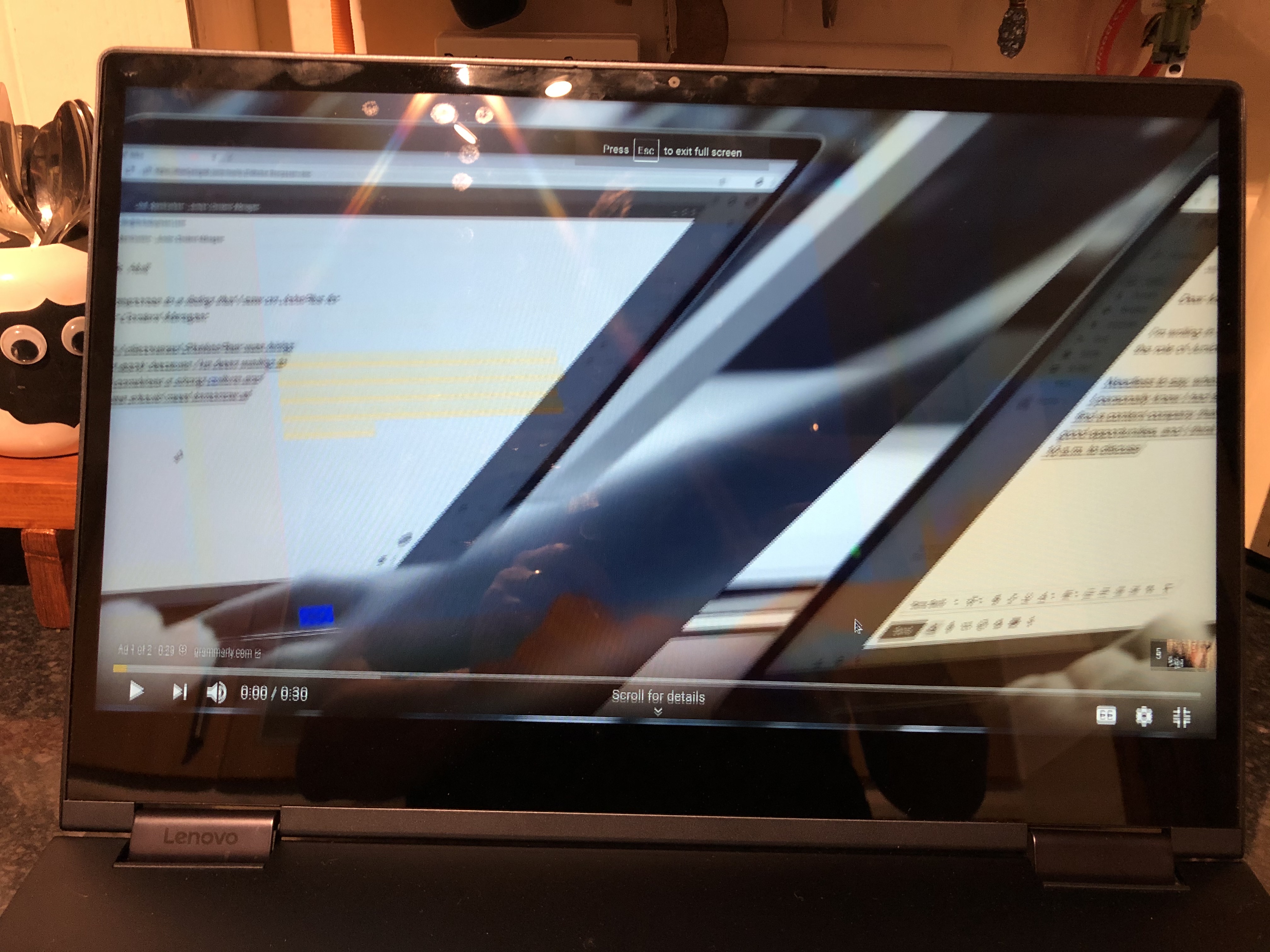 chromebook screen glitching out