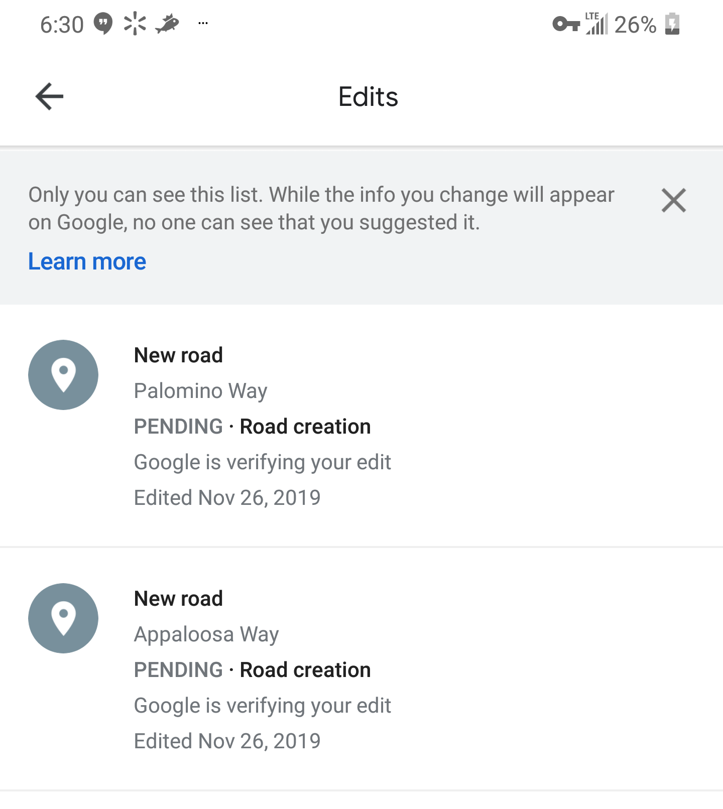 How long does it take a suggested edit to google maps to be approved? Still  waiting for approval. - Google Maps Community