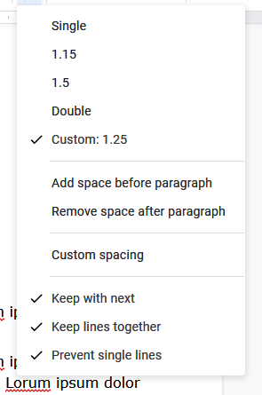 Different Formatting Options In Google Docs When Using G Suite For Nonprofits Vs Using My Account Google Docs Editors Community