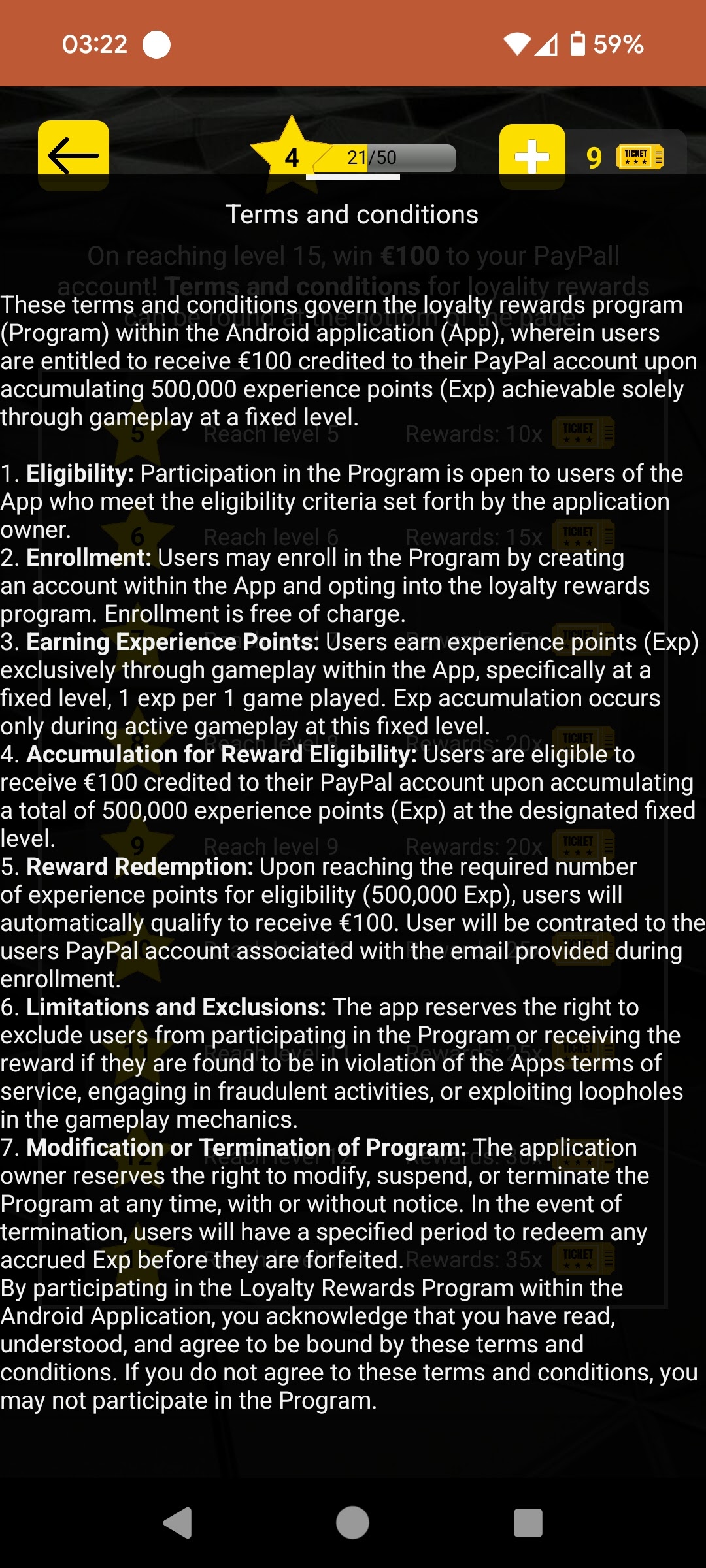 Google developer account terminated because app does not deliver 