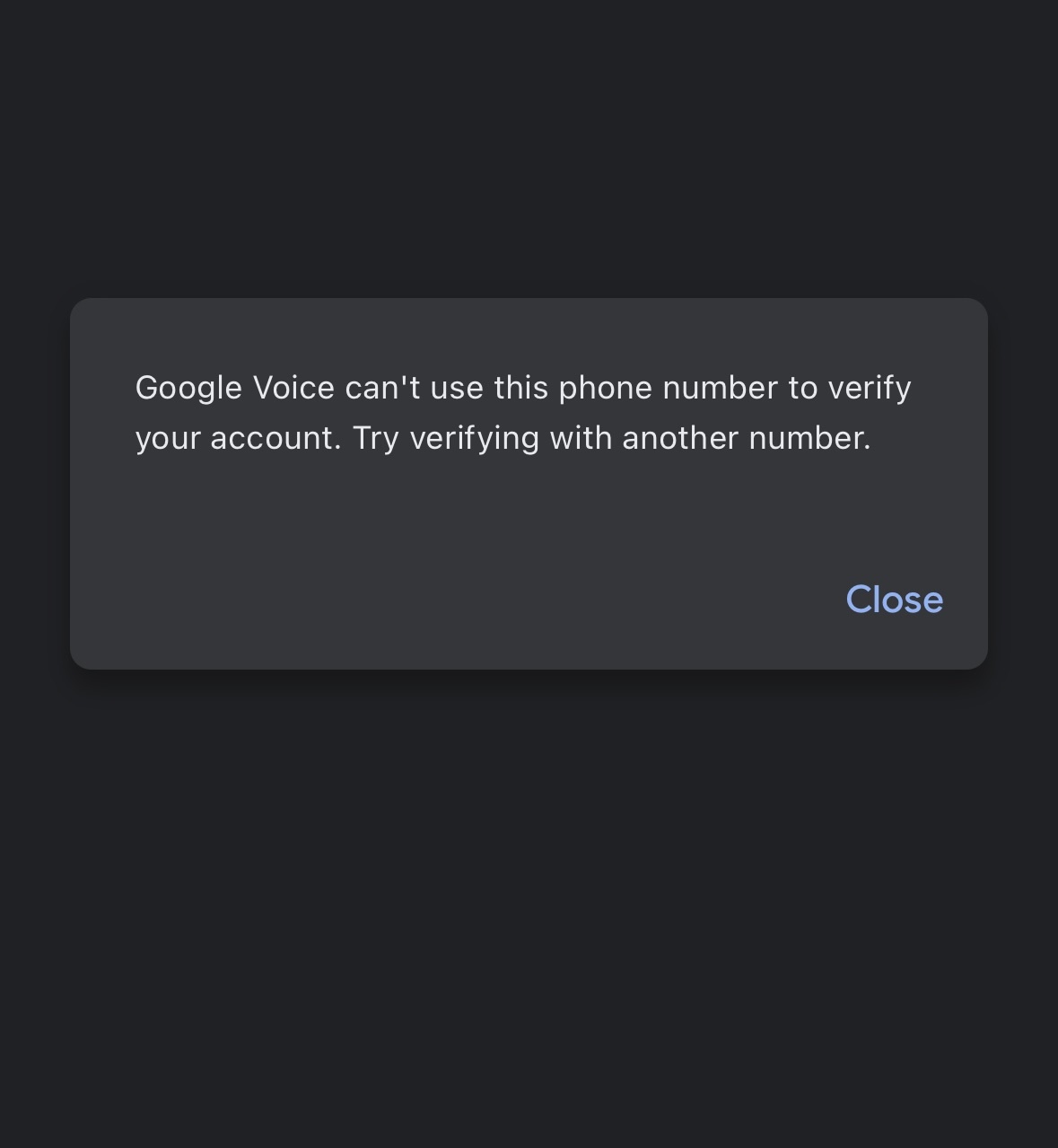 Trouble with linking the mobile number - Google Voice Community