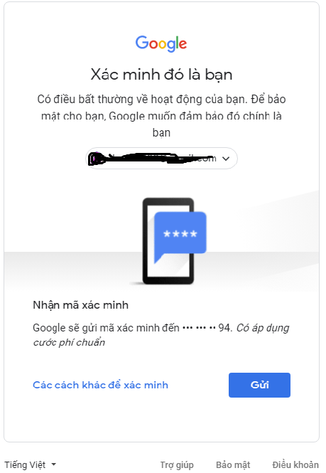 Tôi Bị Mất Số Điện Thoại Và Giờ Không Thể Xác Minh - Cộng Đồng Tài Khoản  Google