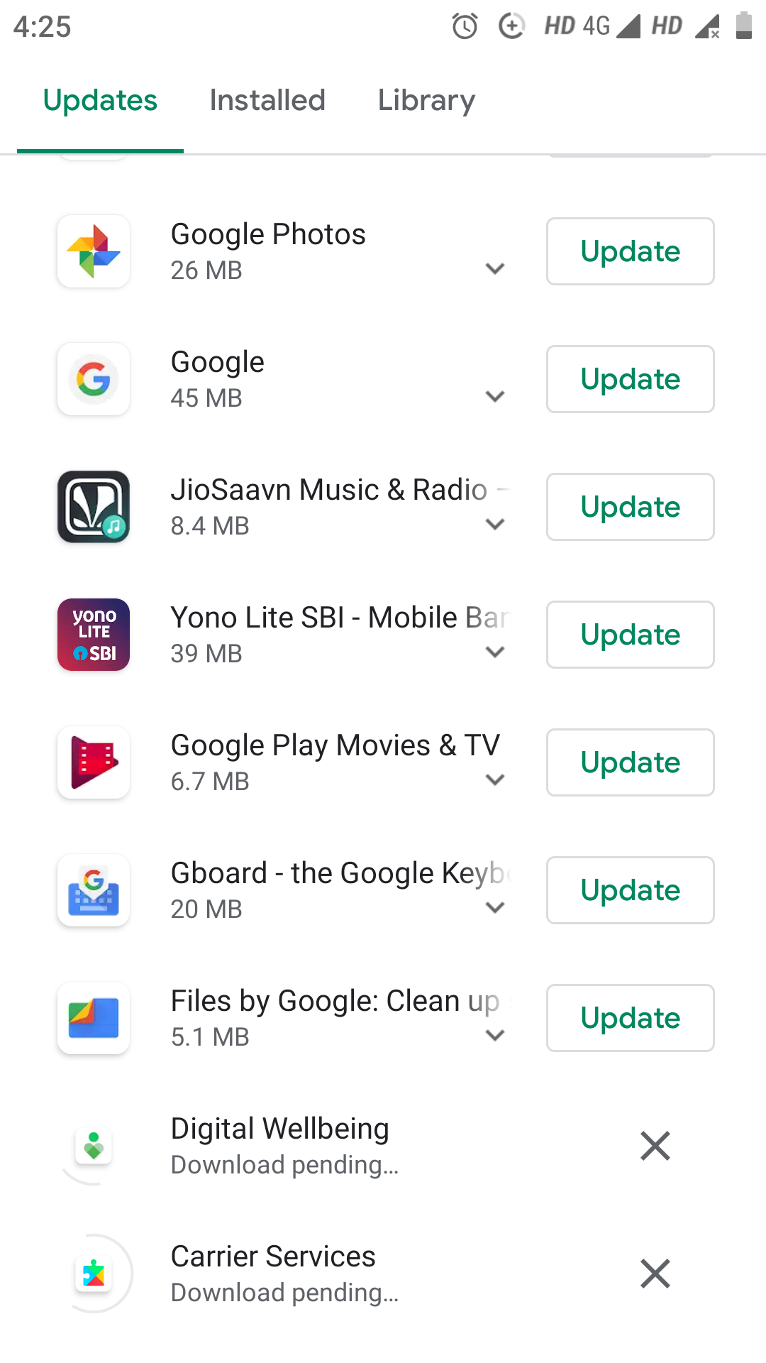 what to type in google play to get to purify app