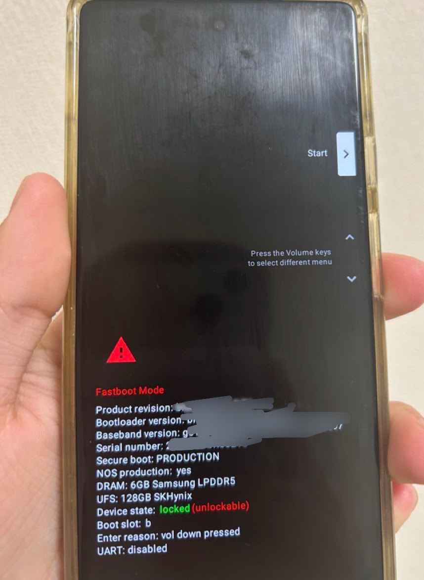 pixel 6a fastboot modeについて - Google Pixel コミュニティ