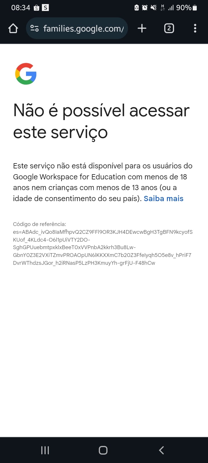 Site de erro abrindo sozinho.. - Comunidade Google Chrome