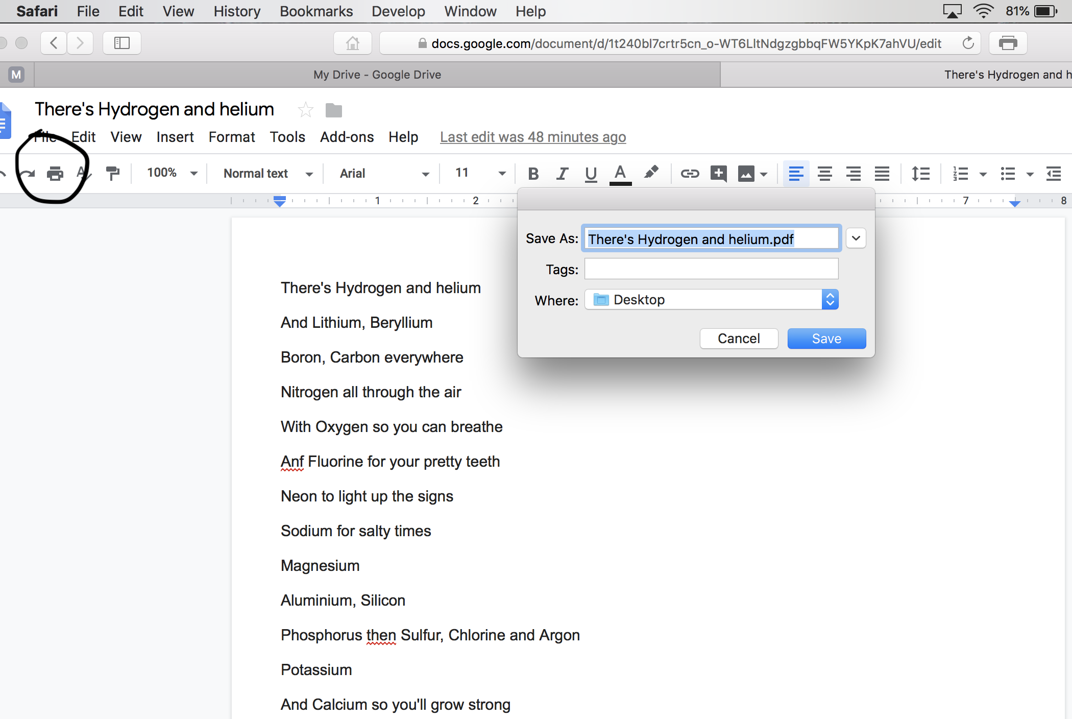 Print icon in Google Docs a pop up to save the file of print - Google Docs Editors Community