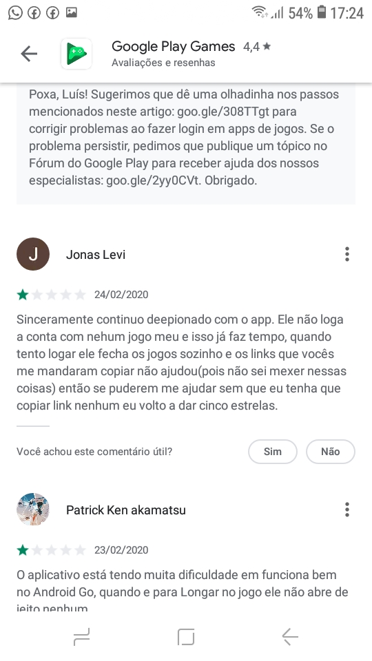 É um erro q vi várias pessoas com o mesmo celular relatando e