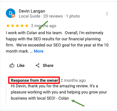 Image Why Responding to Reviews Helps SEO