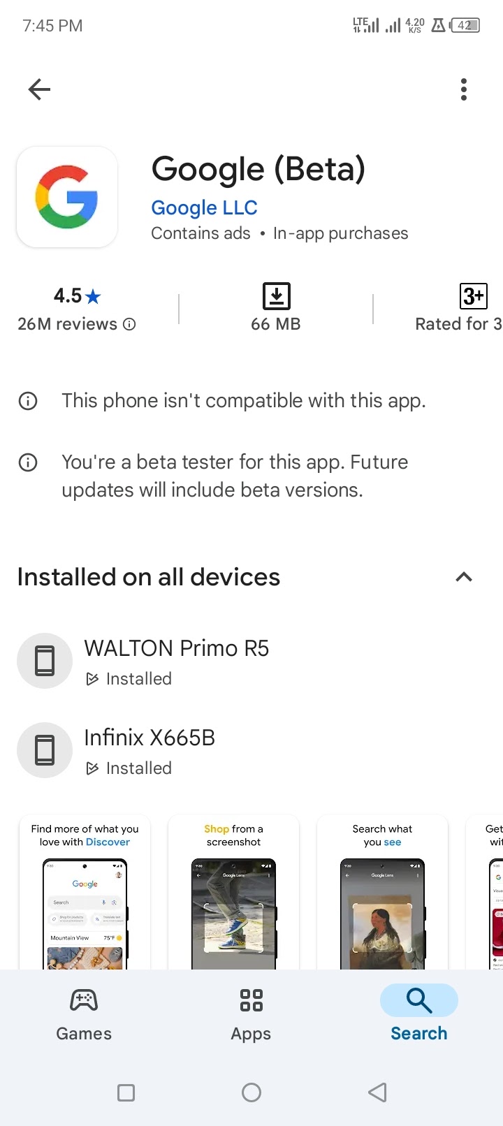 Google llc not install plz help me - Google Play Community