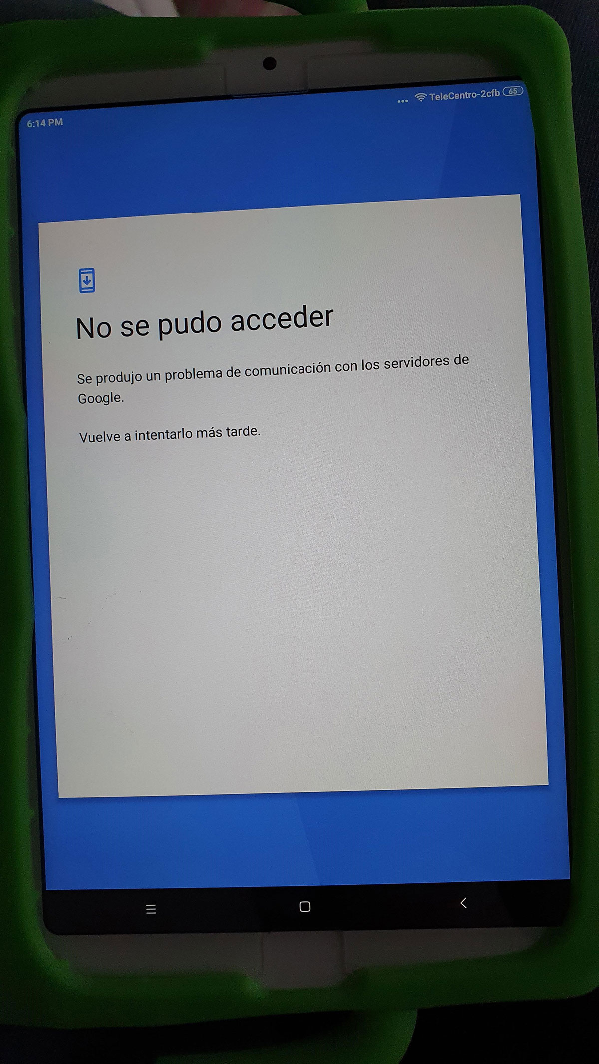 No Se Pudo Acceder Se Produjo Un Problema De Comunicación Con Los 7106