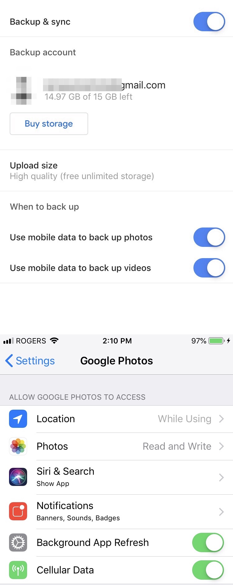 how to open google photo app