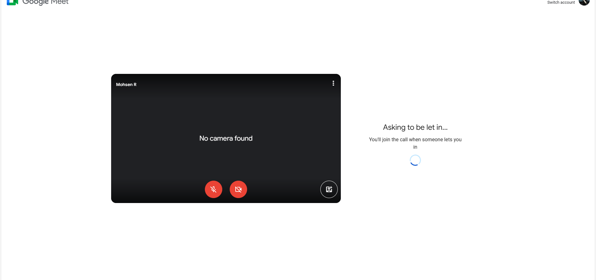 Google Meet Black Screen White Dot Camera Issue Troubleshooting
