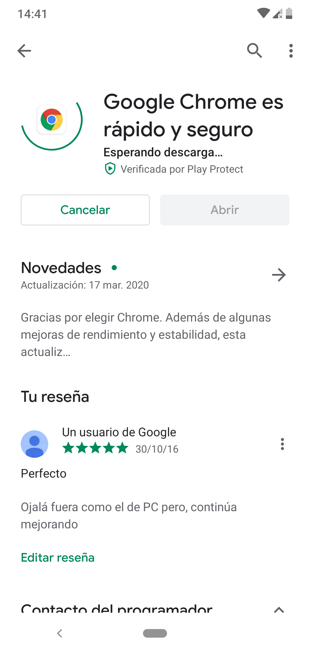 AYUDA ACERCA DE GOOGLE CHROME visual data 5
