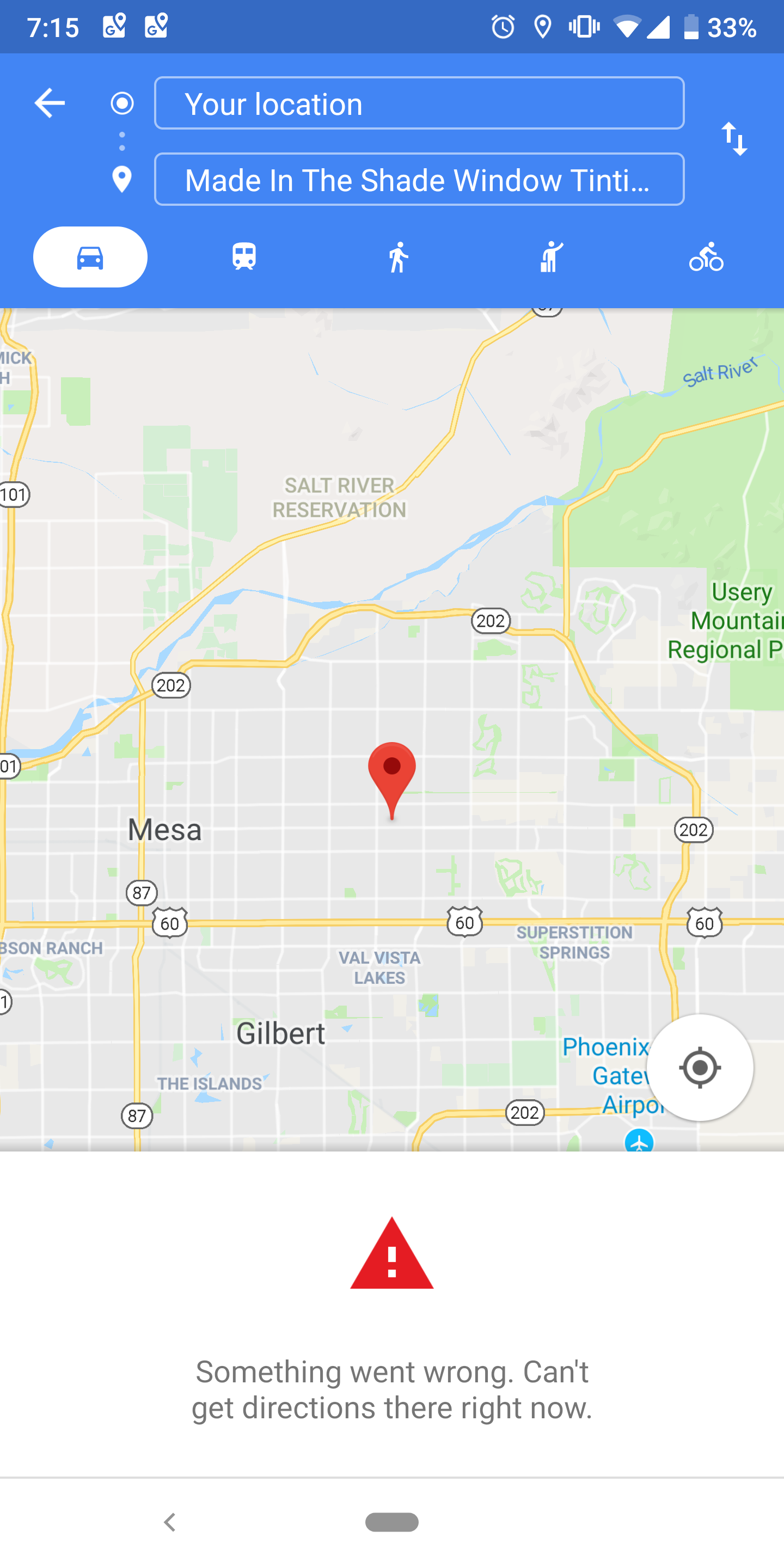 Cant Get Directions Error Showing Up On Maps Google Maps Community