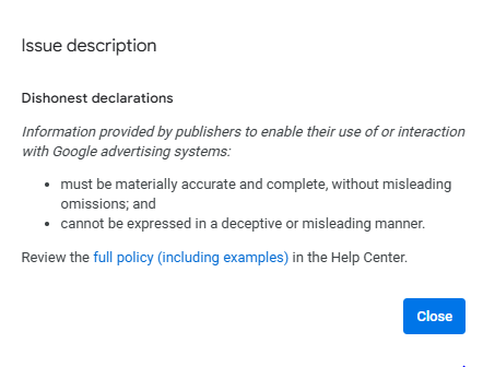 Misleading Omissions Examples