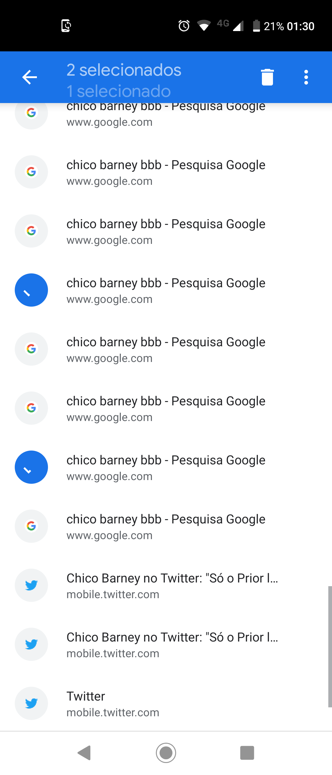 Mande suas pesquisas recentes do Google : r/HUEstation