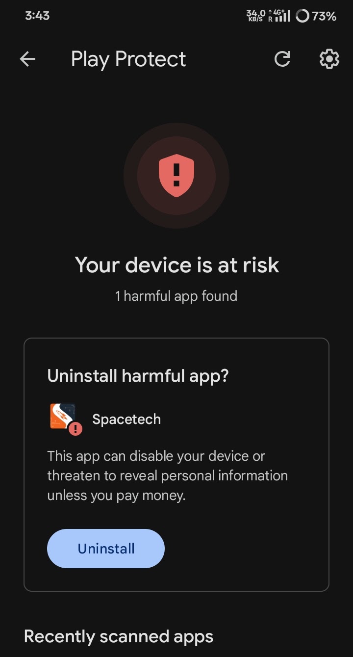 Lire l’alerte de 1xBet APK — illustration Android 6