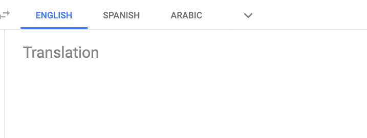 mean in spanish google translate