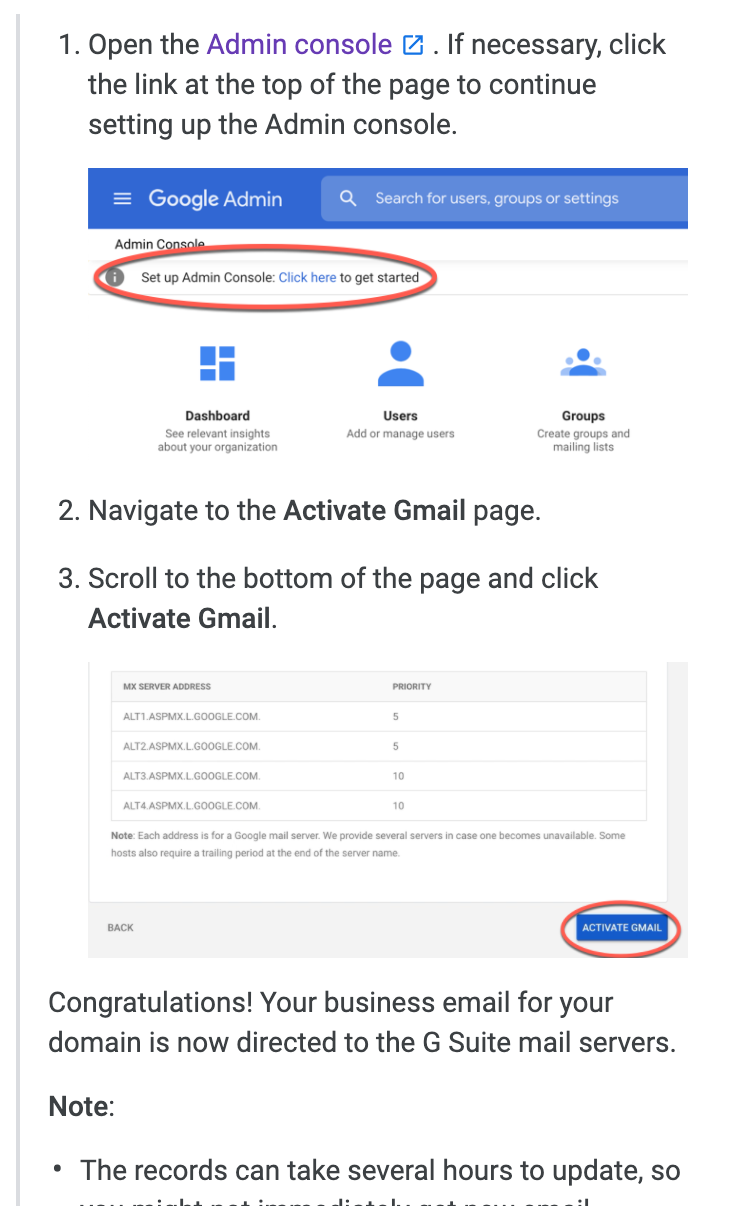 Aggregate more than 218 g suite admin console super hot