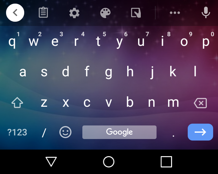 gboard android 4