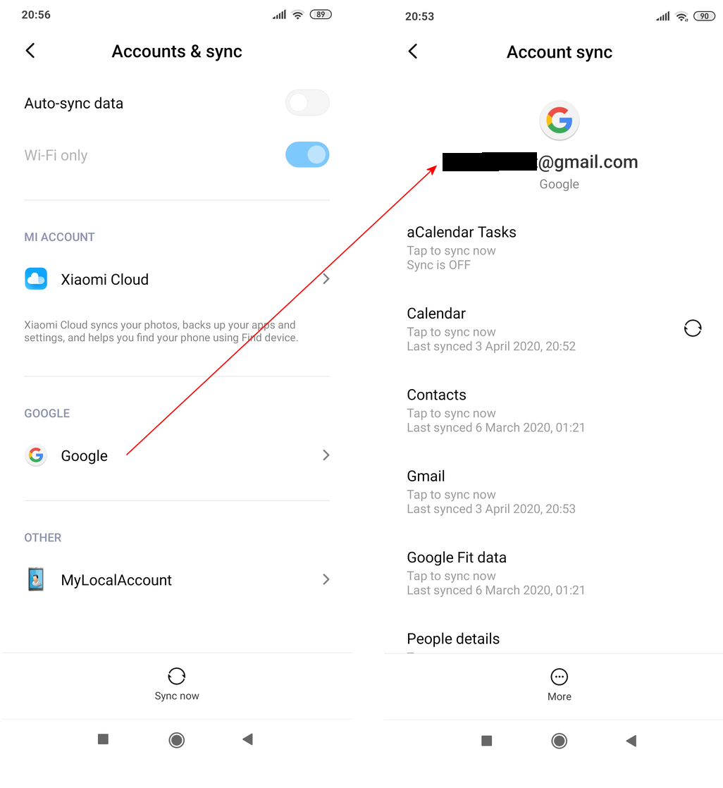 How do I stop Gmail syncing between Accounts?