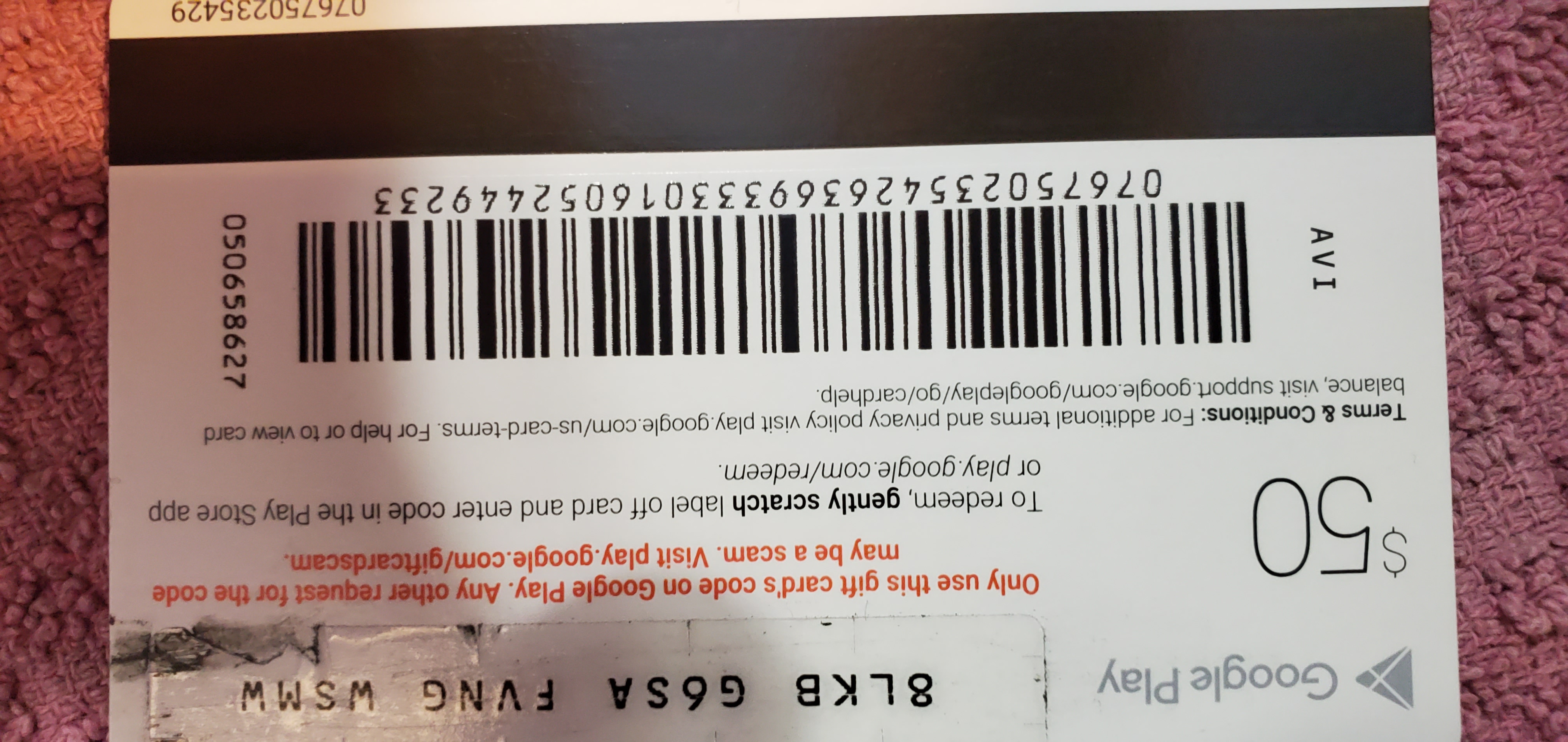 New Google Play Card Code Already Redeemed By Someone Else Google Play Community