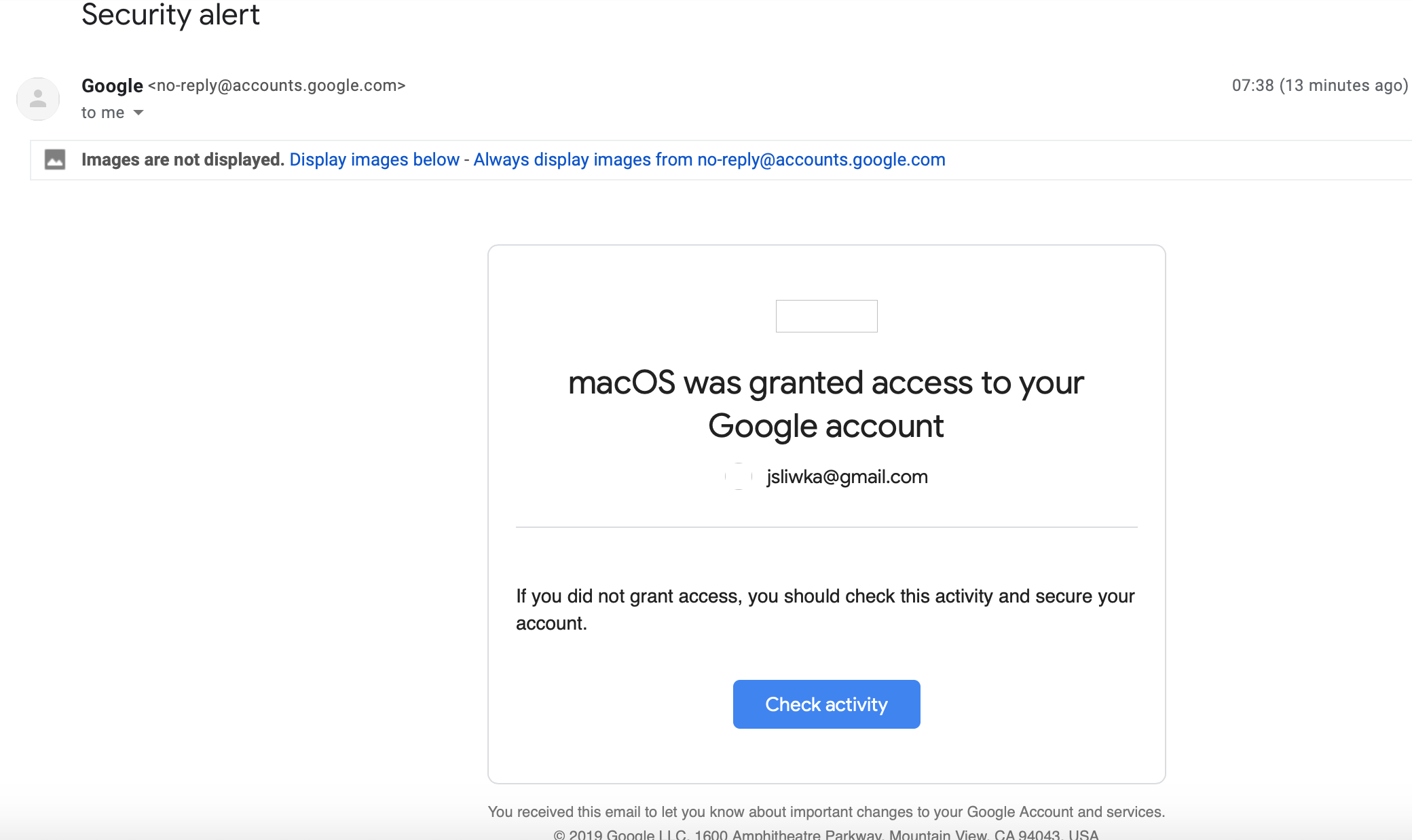 mac keeps asking for google password but won